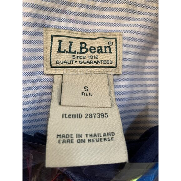 L.L. Bean Women’s Small Reg Navy Blue Old Port Trench Coat Jacket Item 287395 Po - Picture 2 of 8